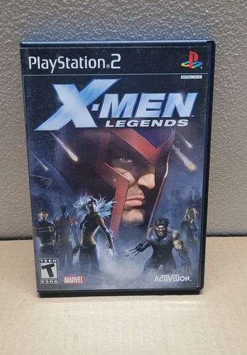 X-Men Legends (2004) PlayStation 2 box