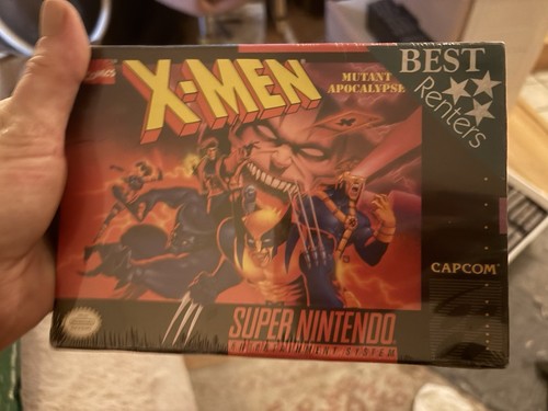 X-Men: Mutant Apocalypse (1994) SNES box