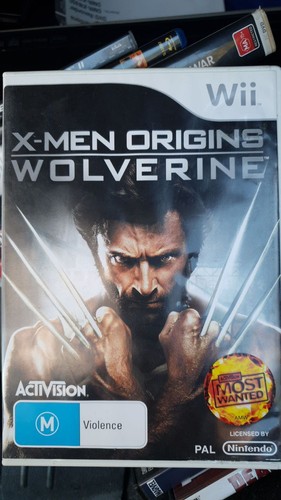 X-Men Origins: Wolverine (2009) Wii box