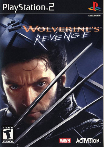 X2: Wolverine's Revenge (2003) PlayStation 2 box