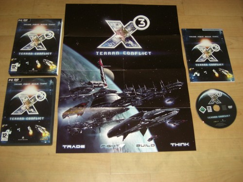 X3: Terran Conflict (2008) Windows box