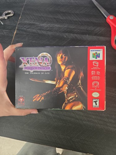 Xena: Warrior Princess: The Talisman of Fate (1999) Nintendo 64 box