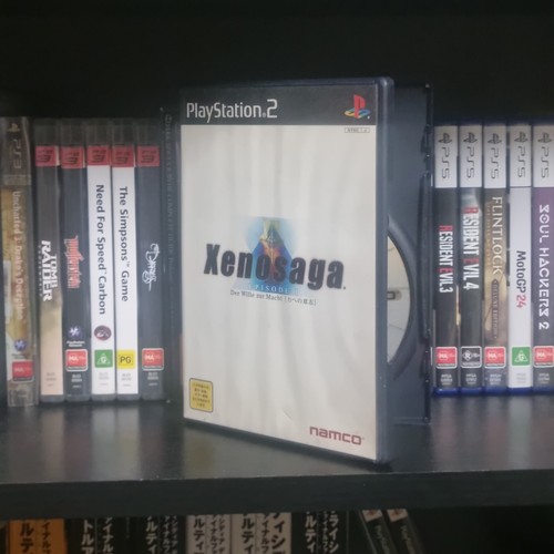 Xenosaga Episode I (2002) PlayStation 2 box
