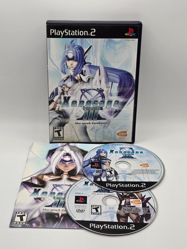 Xenosaga Episode III (2006) PlayStation 2 box