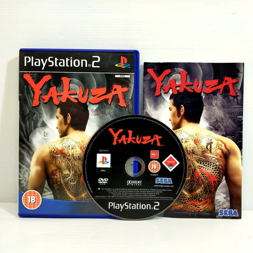 Yakuza (2005) PlayStation 2 box