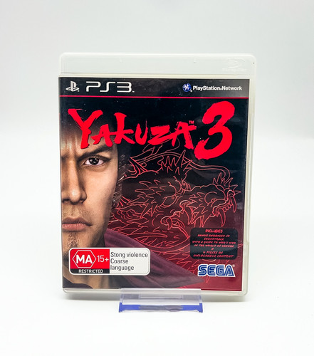 Yakuza 3 (2009) PlayStation 3 box