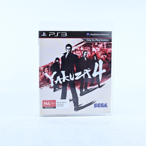 Yakuza 4 (2010) PlayStation 3 box
