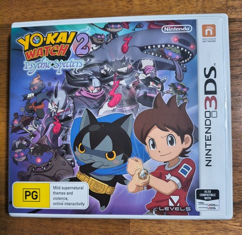 Yo-kai Watch 2 (2014) Nintendo 3DS box