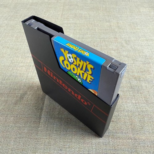 Yoshi's Cookie (1992) NES box