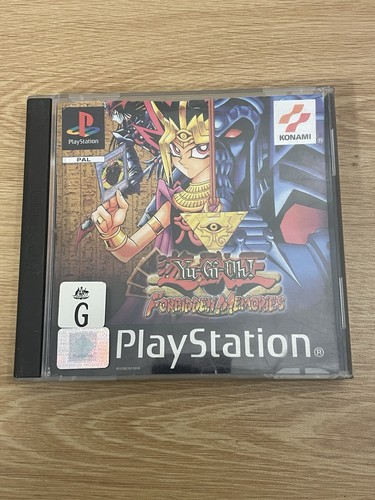 Yu-Gi-Oh! Forbidden Memories (1999) PlayStation box
