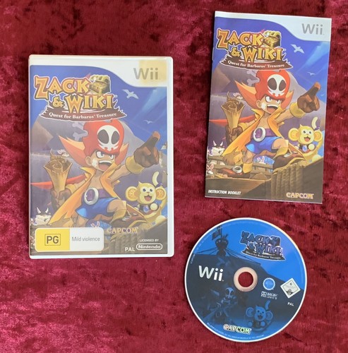 Zack & Wiki: Quest for Barbaros' Treasure (2007) Wii box