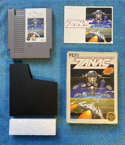 Zanac (1986) NES box