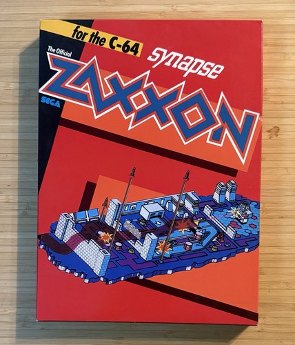Zaxxon (1982) Arcade box
