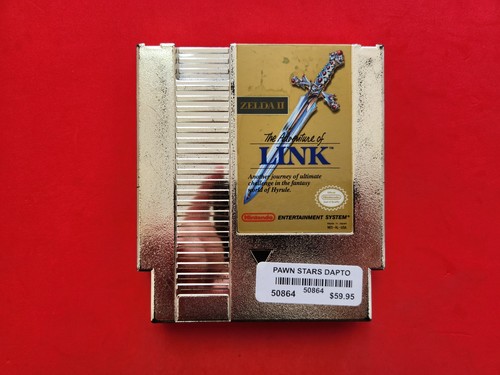 Zelda II: The Adventure of Link (1987) NES box