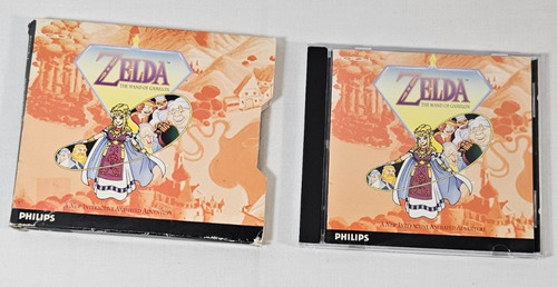 Zelda: The Wand of Gamelon (1993) CD-i box