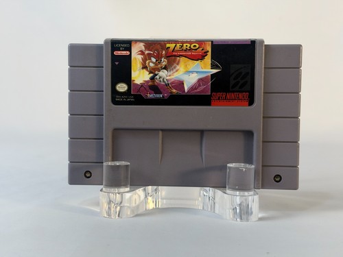 Zero the Kamikaze Squirrel (1994) SNES box
