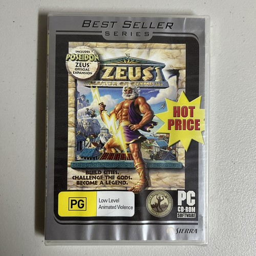 Zeus: Master of Olympus (2000) Windows box