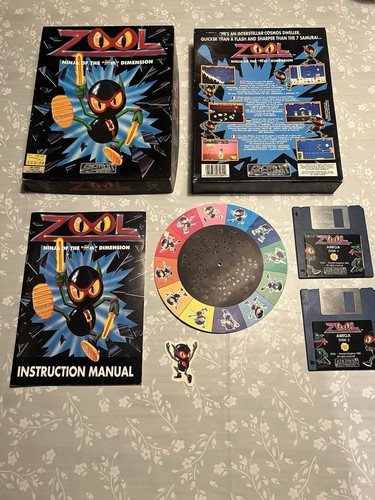 Zool (1992) Master System box