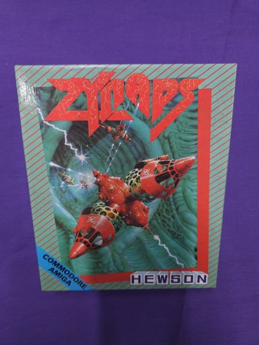 Zynaps (1987) Amiga box